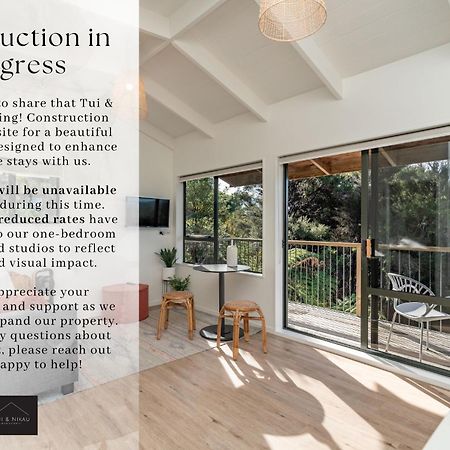 Tui & Nikau Cabins Mangawhai Phòng bức ảnh